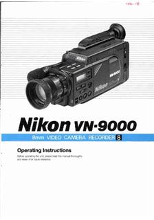 Nikon VN 9000 manual. Camera Instructions.